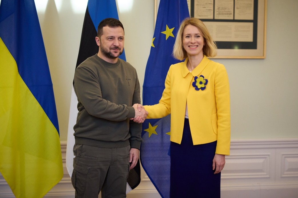 Володимир Зеленський та Кая Каллас