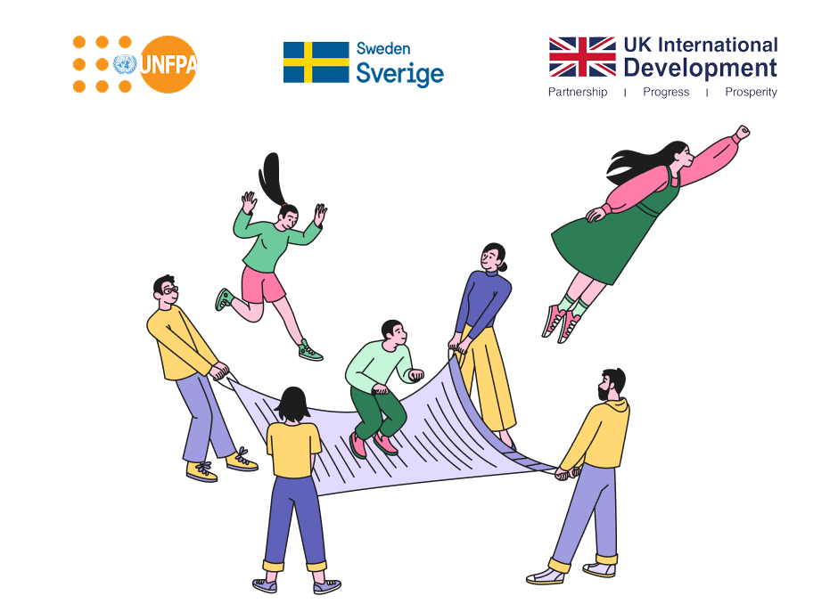 The Springboard to Equality project, supported by UNFPA, Sweden, and the United Kingdom, was designed to improve the economic security of victims of gender-based violenc