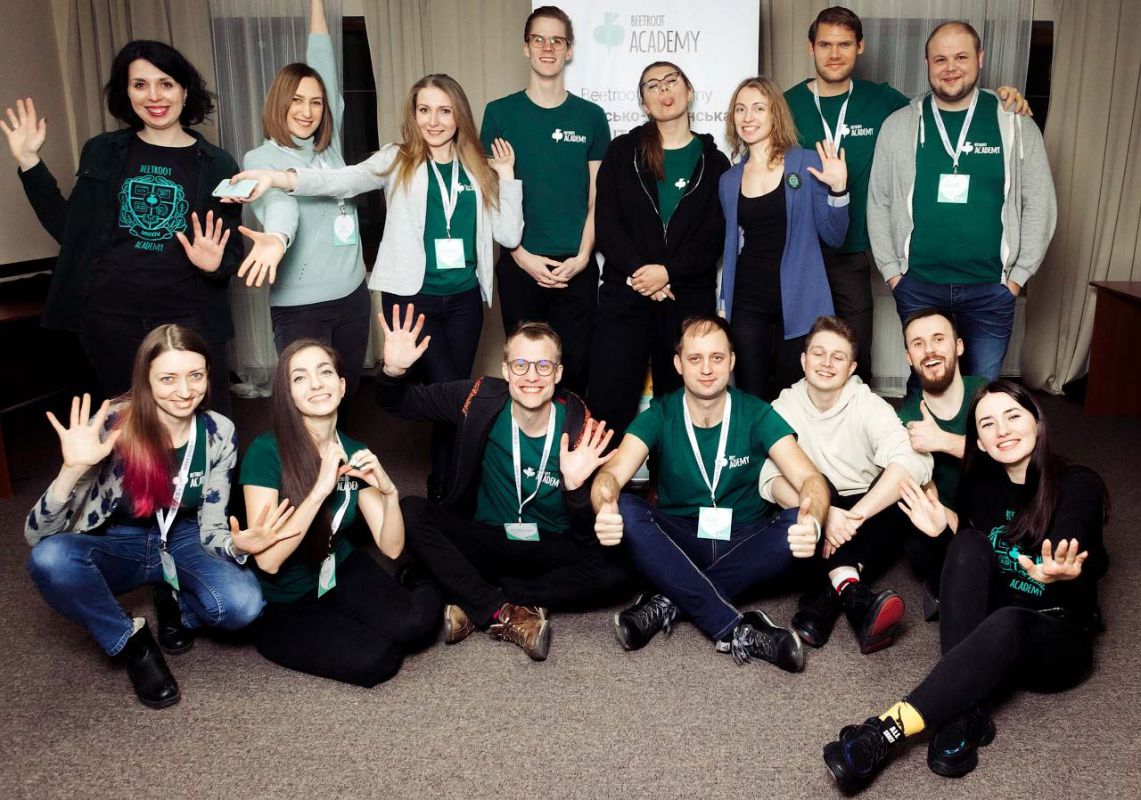 The Beetroot Academy's training of IT specialists in Zhytomyr