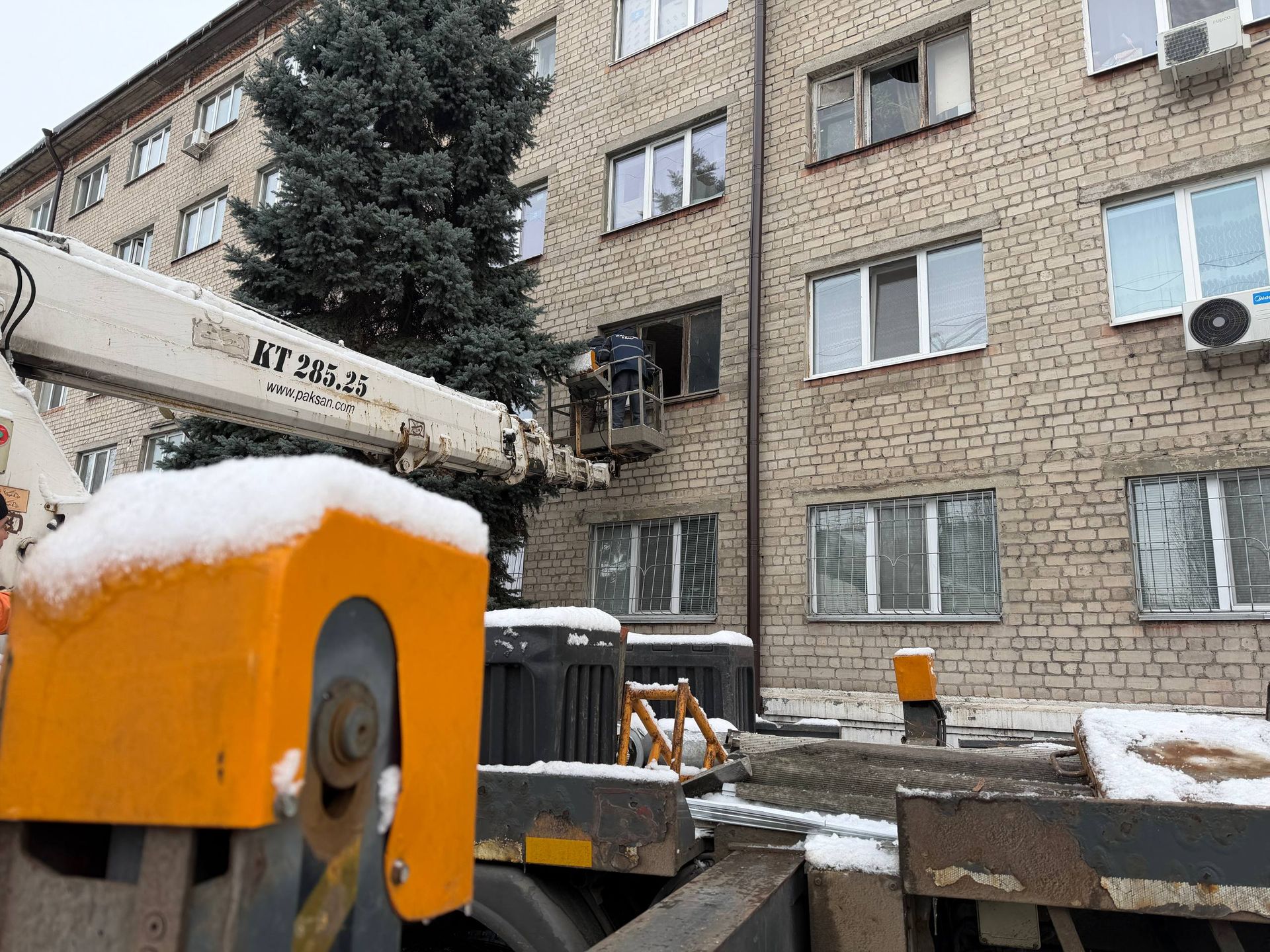Удар БпЛА по Дніпру,