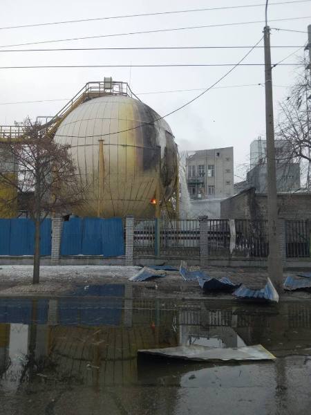 Дніпро, удар БпПА по цистерні з олією