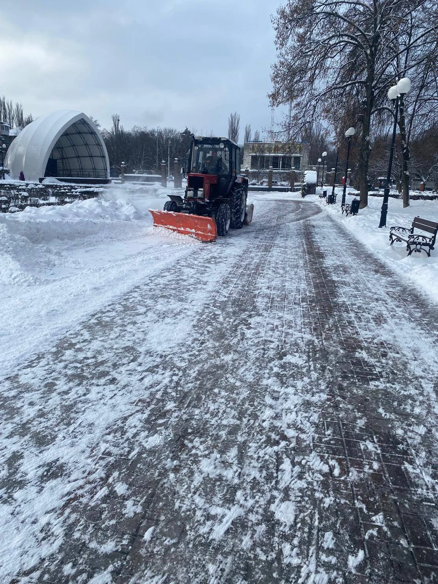 сніг і ожеледиця у Києві