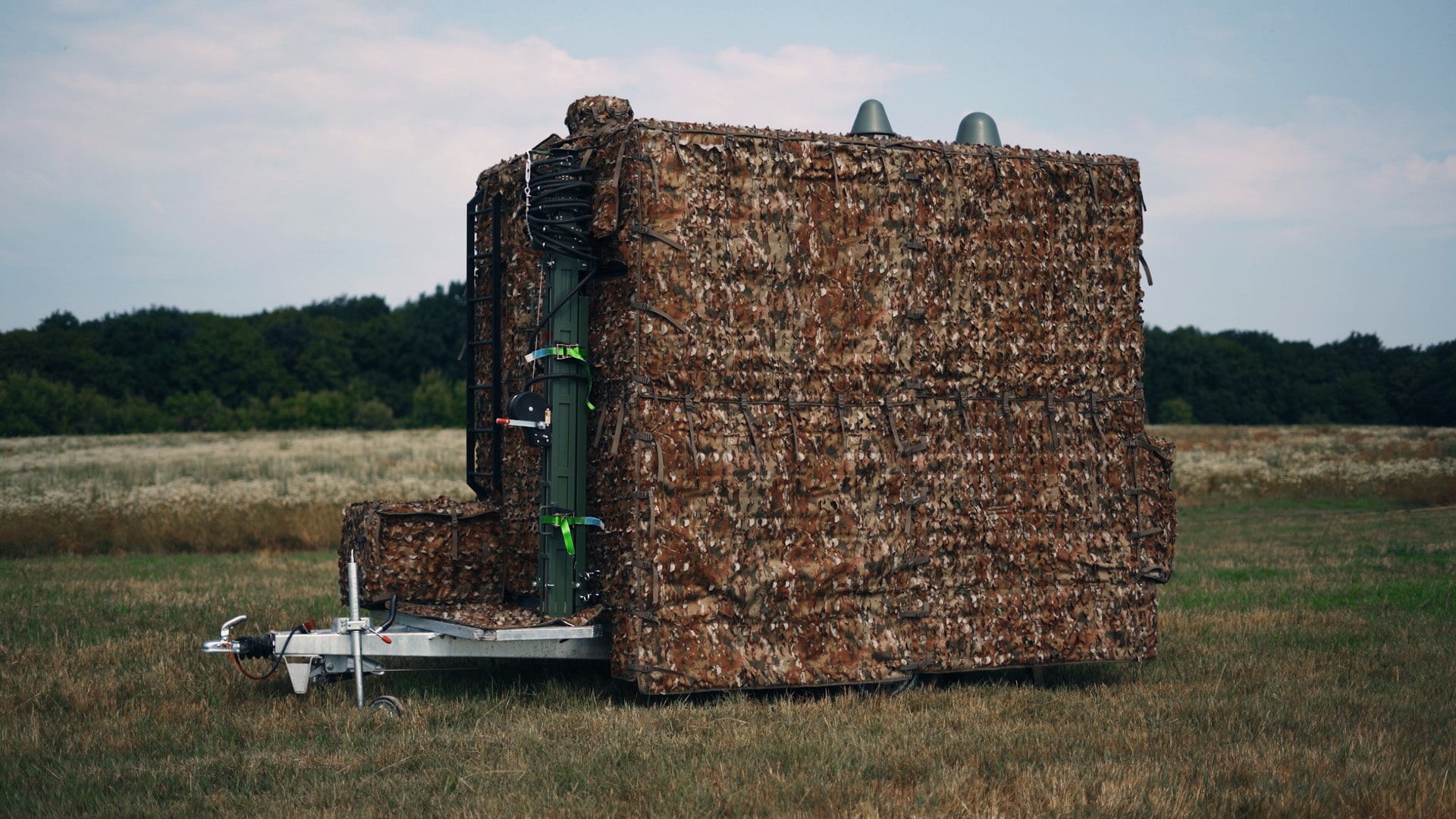 A mobile drone command center developed by the Service Ukraine project
